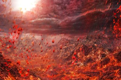 Science & Vie - Exoplanète - Planète où il pleut des pierres de lave